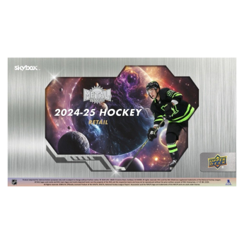NHL кутии хокей карти NHL 2024-25 Upper Deck Skybox Metal Universe Blaster Box
