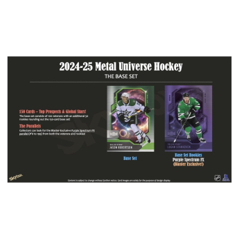 NHL кутии хокей карти NHL 2024-25 Upper Deck Skybox Metal Universe Blaster Box