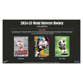 NHL кутии хокей карти NHL 2024-25 Upper Deck Skybox Metal Universe Blaster Box