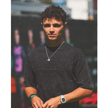 McLaren Honda мъжка тениска NE racing black F1 Team 2025