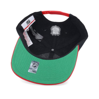 Chicago Blackhawks детска шапка с  козирка flat Lifestyle Deadstock Grey