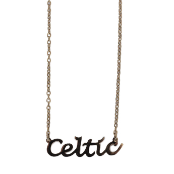 Celtic FC висулка за врата Gold Plated Name Dropper Necklace