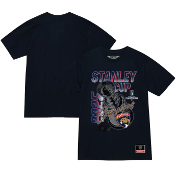 Florida Panthers мъжка тениска 2025 Stanley Cup Champions Arch navy