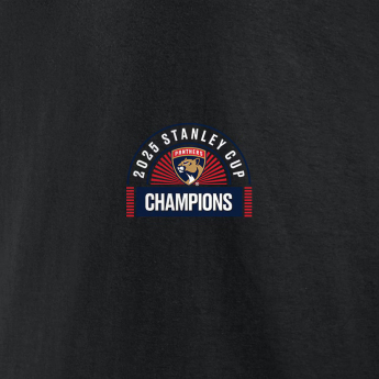 Florida Panthers мъжка тениска 2025 Stanley Cup Champions Shine black