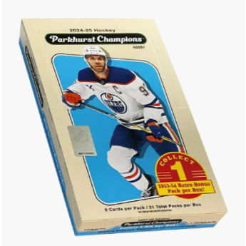 NHL кутии хокей карти NHL 2024-25 Upper Deck Parkhurst Champions Hockey Hobby box