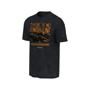 McLaren Honda мъжка тениска NE Finish line black F1Team 2025
