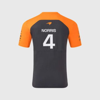 McLaren Honda мъжка тениска Lando Norris official Teamline Replica grey F1 Team 2025