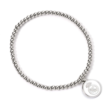Real Madrid CF гривна Silver Finish Bead Bracelet