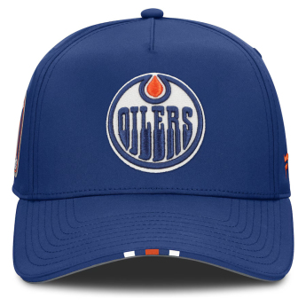 Edmonton Oilers баскетболна шапка с козирка 2025 Draft Authentic Pro Structured Adjustable