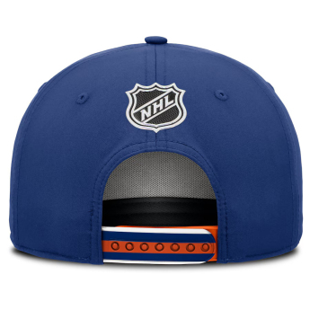 Edmonton Oilers баскетболна шапка с козирка 2025 Draft Authentic Pro Structured Adjustable