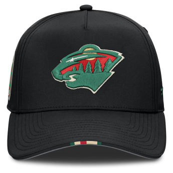 Minnesota Wild баскетболна шапка с козирка 2025 Draft Authentic Pro Structured Adjustable