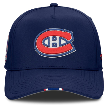 Montreal Canadiens баскетболна шапка с козирка 2025 Draft Authentic Pro Structured Adjustable