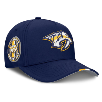 Nashville Predators баскетболна шапка с козирка 2025 Draft Authentic Pro Structured Adjustable