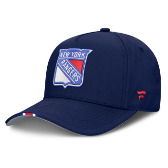 New York Rangers баскетболна шапка с козирка 2025 Draft Authentic Pro Structured Adjustable