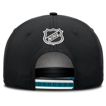 San Jose Sharks баскетболна шапка с козирка 2025 Draft Authentic Pro Structured Adjustable