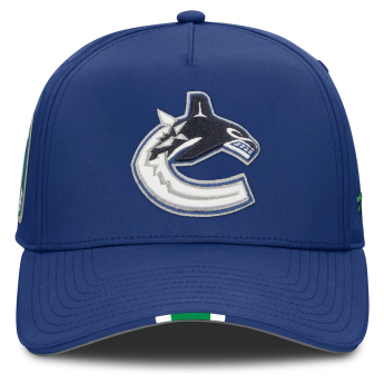 Vancouver Canucks баскетболна шапка с козирка 2025 Draft Authentic Pro Structured Adjustable