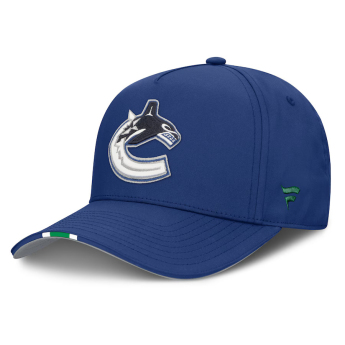 Vancouver Canucks баскетболна шапка с козирка 2025 Draft Authentic Pro Structured Adjustable