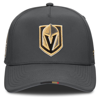 Vegas Golden Knights баскетболна шапка с козирка 2025 Draft Authentic Pro Structured Adjustable
