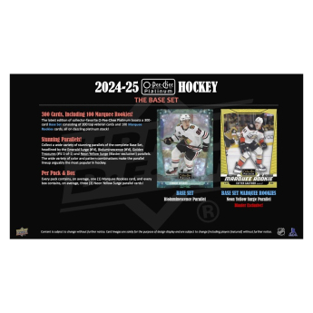 NHL кутии хокей карти NHL 2024-25 Upper Deck O-Pee-Chee Platinum Blaster Box