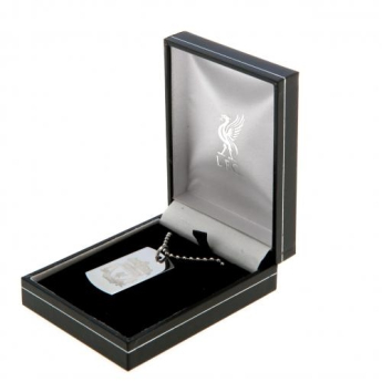 Liverpool FC колие с висулка куче DT engraved