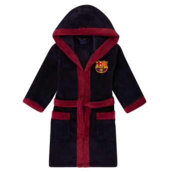 FC Barcelona детски халат SLab navy