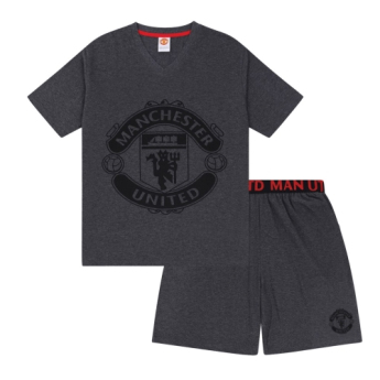 Manchester United мъжка пижама SLab grey