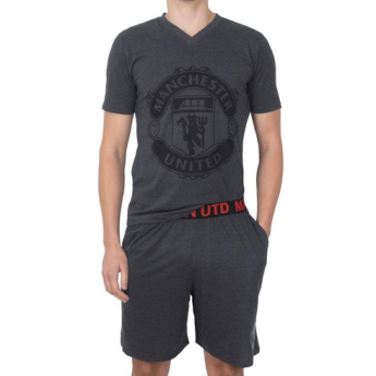 Manchester United мъжка пижама SLab grey