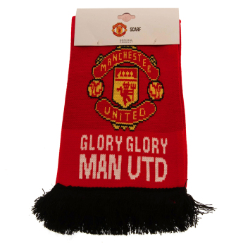 Manchester United зимен шал glory glory