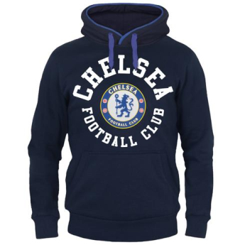 Chelsea FC мъжки суитшърт с качулка SLab Graphic navy