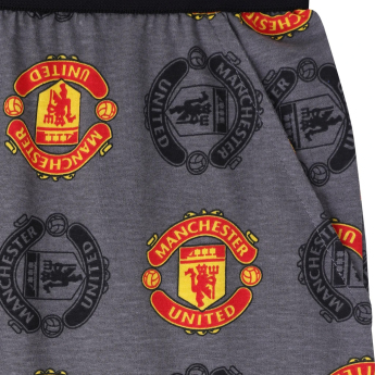 Manchester United мъжки спортен панталон grey