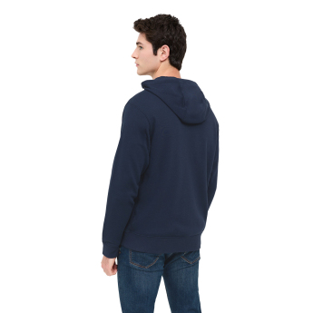 FC Barcelona мъжки суитшърт с качулка Club Zip obsidian