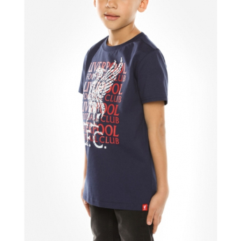 Liverpool FC детска тениска street navy