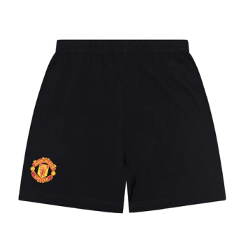 Manchester United детска пижама Text black