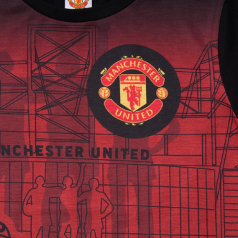 Manchester United детска пижама Large Crest
