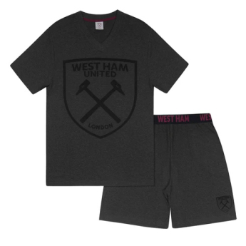 West Ham United мъжка пижама Short grey