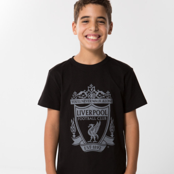 Liverpool FC детска тениска No9 black