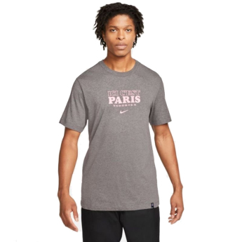 Paris Saint Germain мъжка тениска Text grey