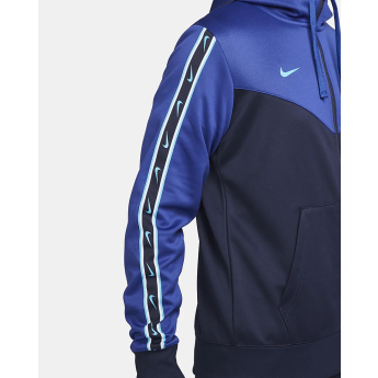 Chelsea FC мъжки суитшърт с качулка Zip Repeat navy