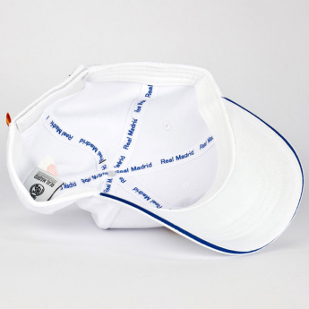 Real Madrid CF детска бейзболна шапка с козирка No3 white