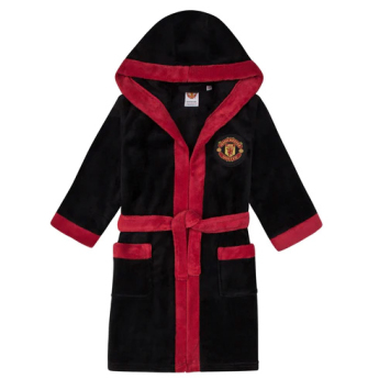 Manchester United детски халат black