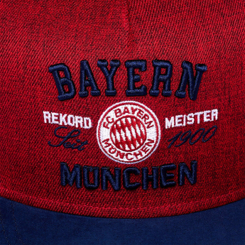 FC Bayern Munich шапка с козирка flat 1900 red
