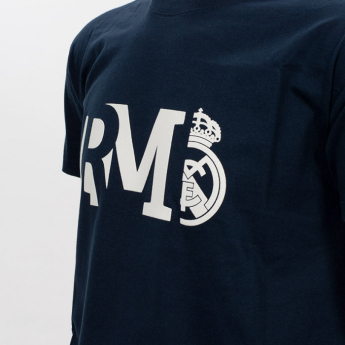 Real Madrid CF мъжка тениска No79 Text navy