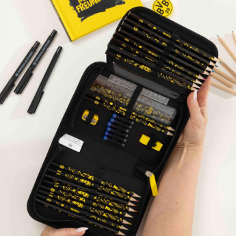 Borussia Dortmund несесер за моливи Full Etui