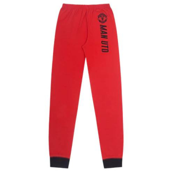 Manchester United детска пижама Long black