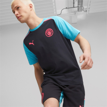 Manchester City мъжка тениска Casuals navy