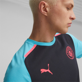 Manchester City мъжка тениска Casuals navy