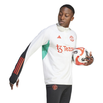 Manchester United мъжки футболен топ Tiro PRO white