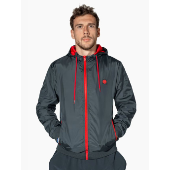 FC Bayern Munich мъжко яке с качулка Wind Classic black