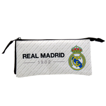 Real Madrid CF несесер за моливи Triple white