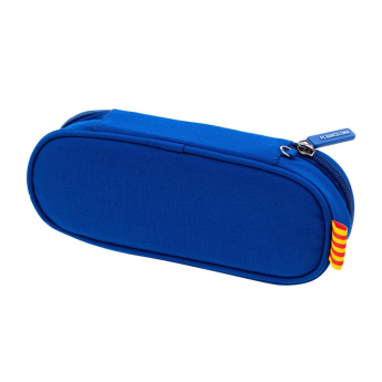 FC Barcelona несесер за моливи oval Stripe